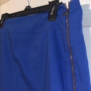 Express- NWOT- Dual sided zipper/A-line skirt